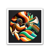 Vintage manuscript print on wrapped canvas